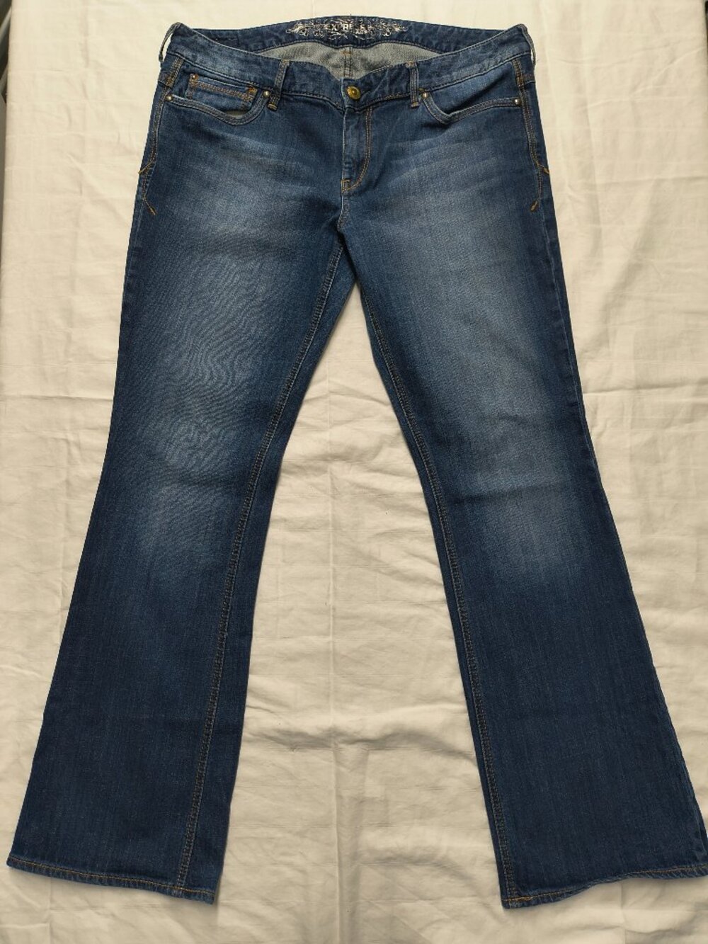 Express Blue Bootcut Jeans